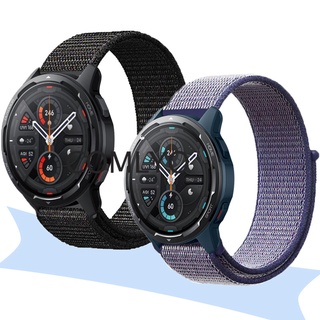 Xiaomi mi watch S1 สายแอคทีฟ ไนลอน สายรุ้ง นุ่ม กีฬา สร้อยข้อมือ ผู้ชาย ผู้หญิง นาฬิกาเข็มขัด