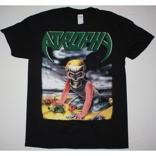 ผ้าฝ้ายแท้ใหม่ เสื้อยืด ลาย Atrophy Violent By Nature Tour 1990 Thrash Exumer Deathrow อเนกประสงค์ DIY 2022S-4XL