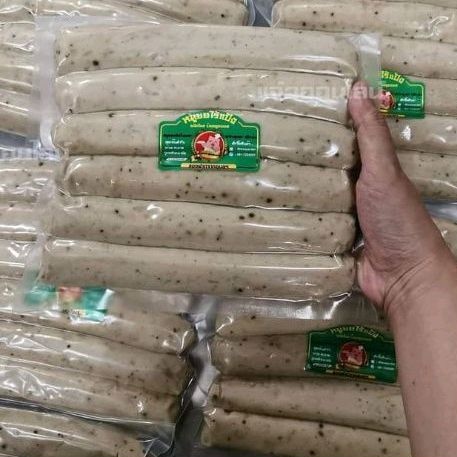 ♨️หมูยอพริกไทยดำ ไร้แป้ง ♨️แพ็คสุญญากาศ 6แท่ง