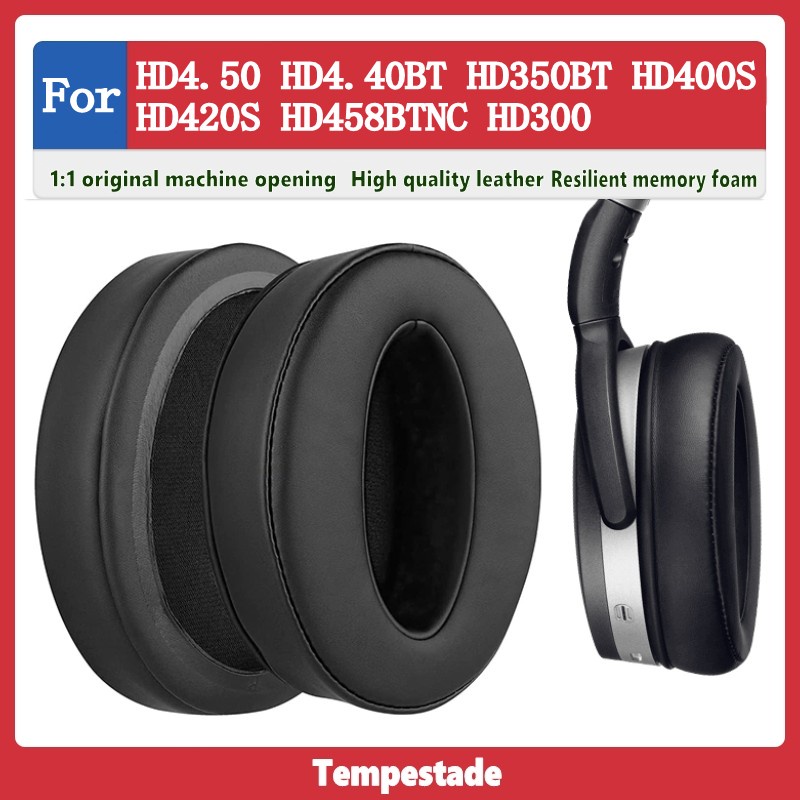 Tempestade เคสหูฟังผ้าฝ้าย แบบป้องกัน ลายฟองน้ํา สําหรับ Sennheiser HD4.50 HD4.40BT HD350BT HD400S H