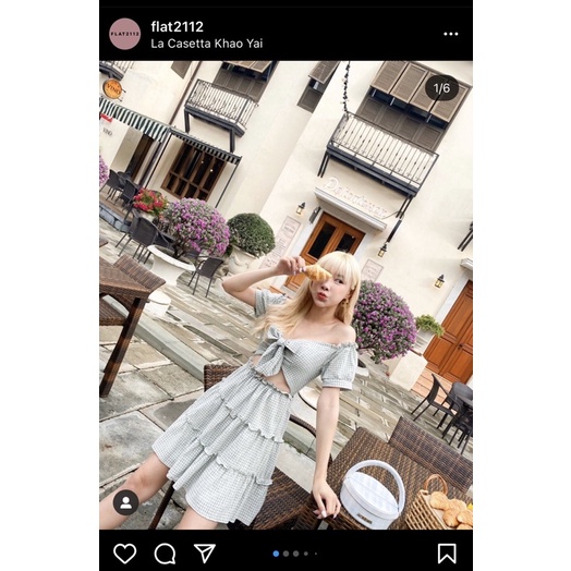 ส่งต่อ Flat2112 รุ่น tuscany dress