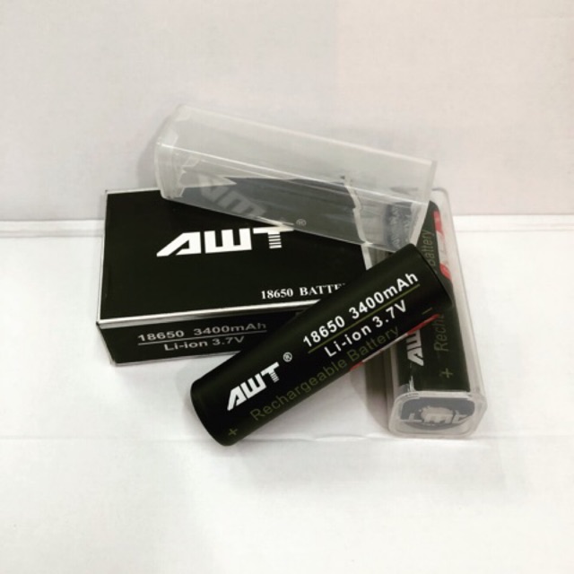 ถ่านชาร์จ AWT IMR 18650 3400mAh รูปที่ 2