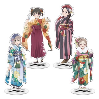 โมเดลฟิกเกอร์ อนิเมะญี่ปุ่น Lets Go Mountaineering Girl Aoi Saito Kaede Aoba Shin Summer Shipment สําหรับตกแต่งบ้าน