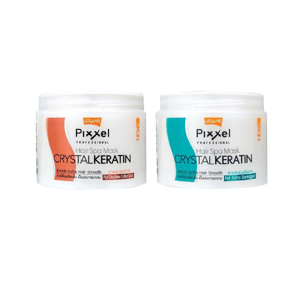 Lolane Pixxel Hair Mask 450ml เคราตินบำรุงผม โลแลน พิกเซล แฮร์ สปา มาส์ก