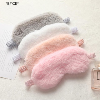 Byce หน้ากากปิดตานอนหลับ แบบนิ่ม ผ้ากํามะหยี่ขนนิ่ม