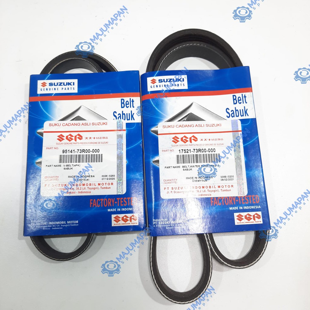 MESIN Fan Belt ชุดสายพานพัดลมเครื่องยนต์ Suzuki All new Ertiga GA GL GX - XL7
