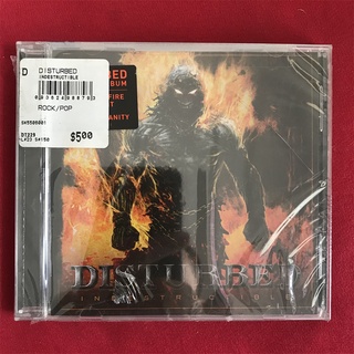 กล่อง CD เพลง Unopened a3530 Indestructible Disturbed Indestructible Band สวยงาม