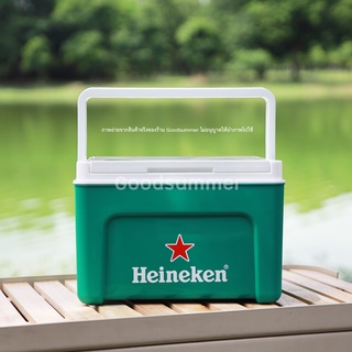 กระติกไฮเนเก้น Heineken ความจุ 11 ลิตร มีหูหิ้ว