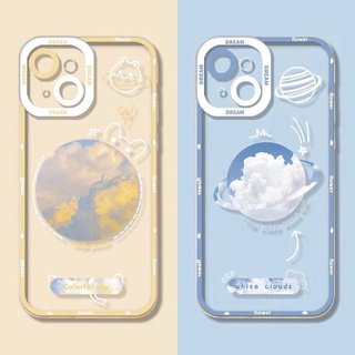 เคสมือถือ แบบนิ่ม ลายดาวเคราะห์ หลากสี สําหรับ VIVO V23E V23 V21E V21 4G 5G V20 V15 S1 Z1 X50 X60 Pro V9 Youth Y53S Y51 Y51A Y31 2021 Y33S Y21S Y21 Y52 Y72 5G