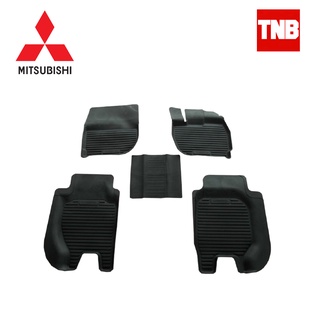 ผ้ายางปูพื้นรถยนต์ Mitsubishi Attrage Mirage Trion Pajero sport แอททราจ มิราจ ไตตั้น พรมปูพื้นรถยนต์ ถาดปูพื้น รถกระบะ