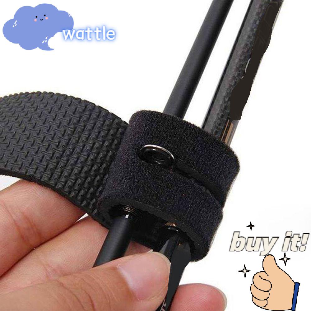 Homyl 10pcs Fishing Rod Belt Strap Rod Tie Suspenders Rope Carp Tackle Accessories