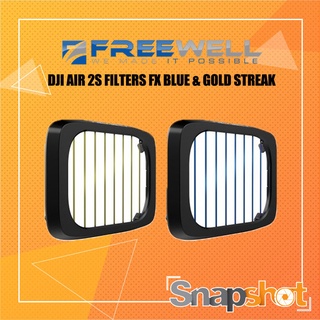 FREEWELL DJI  AIR 2S FILTERS FX BLUE&amp; GOLD STREAK (FW-A2S-FX)