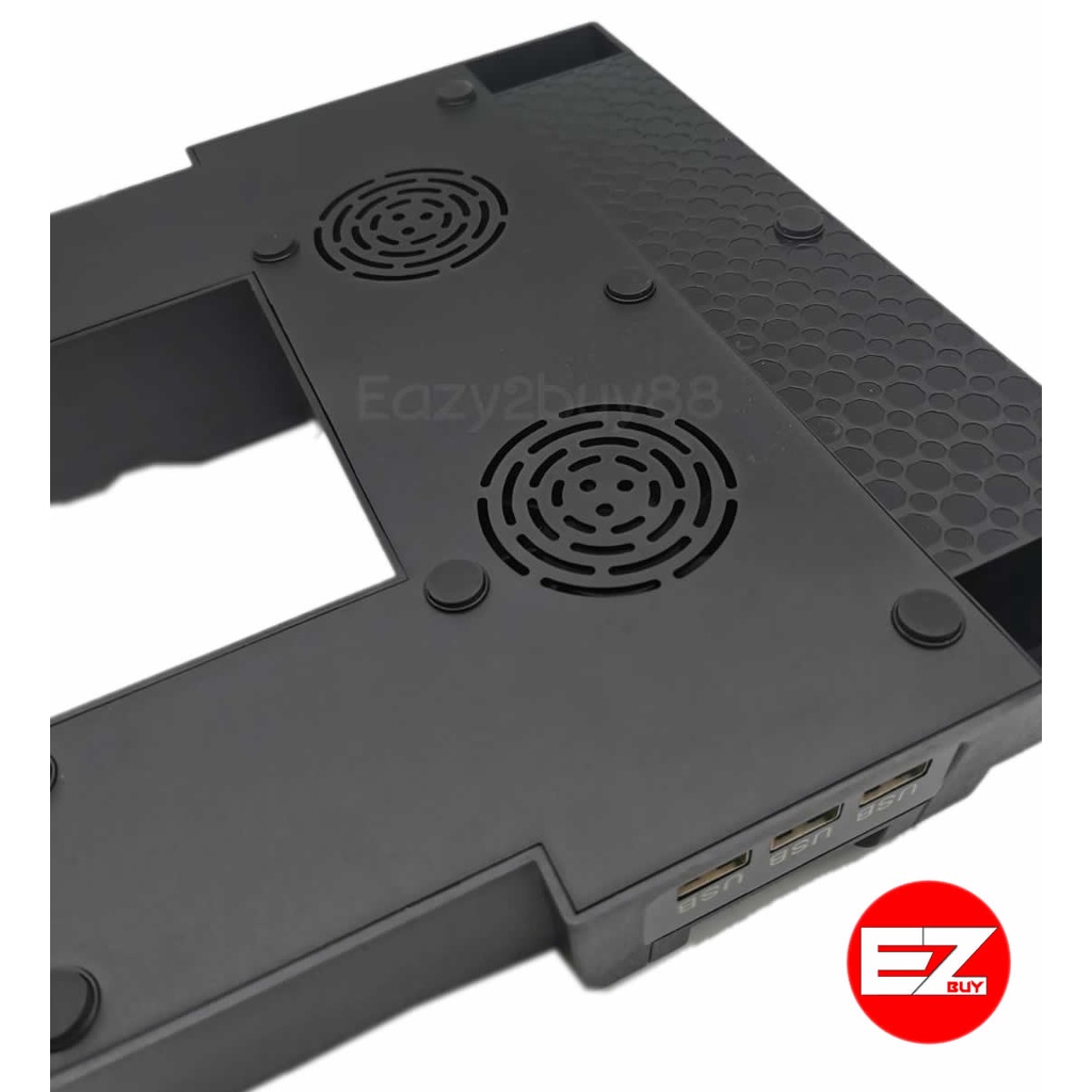 ขาตั้งเครื่องPs4 pro,Ps4 slim, Ps4ชาร์จจอย[มีไฟLEDโชว์] มีพัดลม ช่องวางเกม