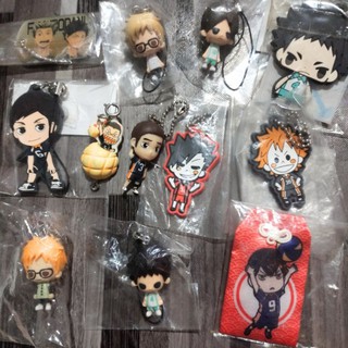 มีหลายแบบ JAPAN HAIKYU Anime Cartoon Model FIGURE strap อนิเมะ การ์ตูน ไฮคิว คู่ตบฟ้าประทาน โมเดล ฟิกเกอร์ อะคริลิก