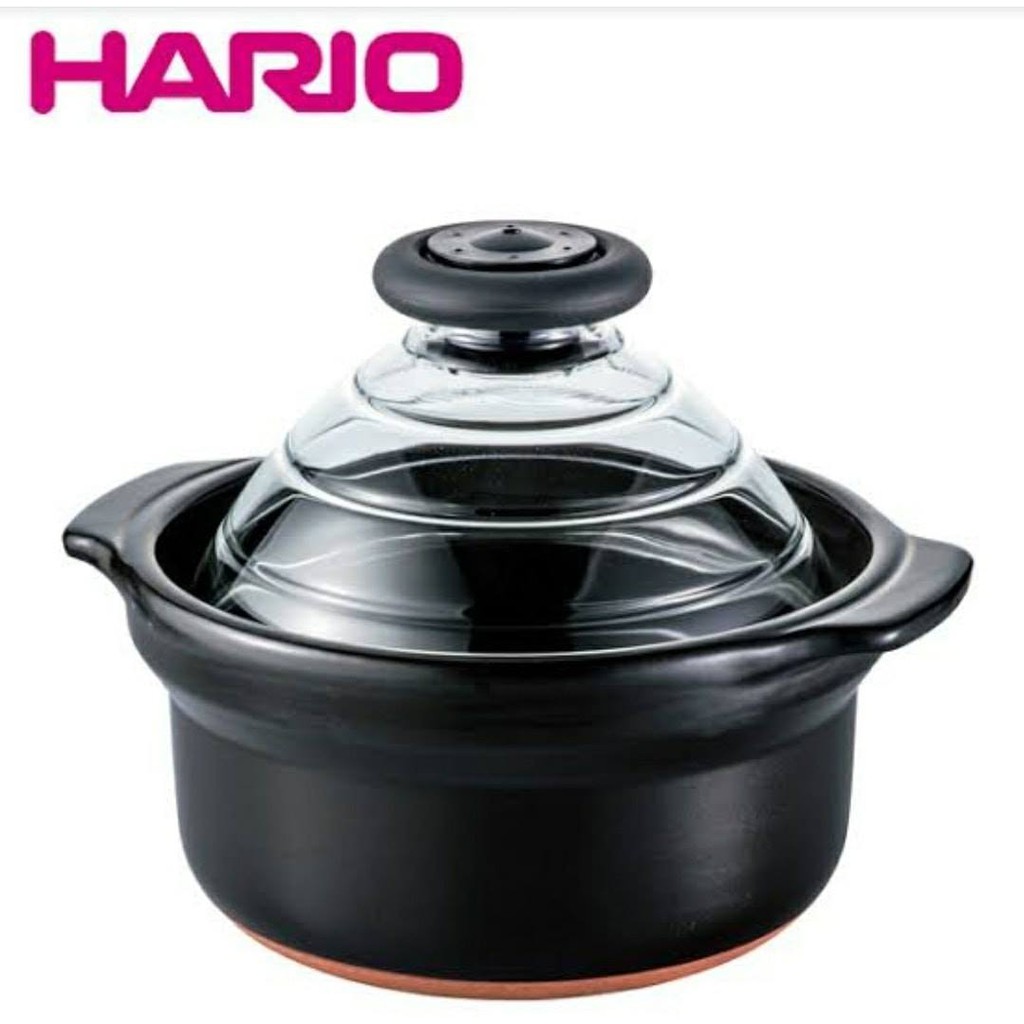 Hario หม้อหุงข้าวเป็นหม้อดินเผาของญี่ปุ่น มือสอง