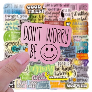 พร้อมส่ง สติกเกอร์ ไดคัท กันน้ำลายการ์ตูนอะนิเมะ English slo…