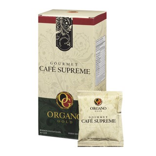 Organo Gold Cafe Supreme กาแฟสุพรีมออร์กาโน่โกลด์ ผสมโสมและเห็ดหลินจือแดงออร์แกนิค