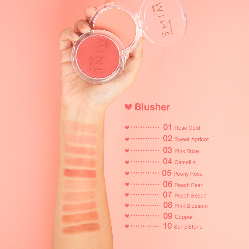 MISTINE MINE BLUSHER 6.5g มิสทิน มาย บลัชเชอร์ 6.5ก