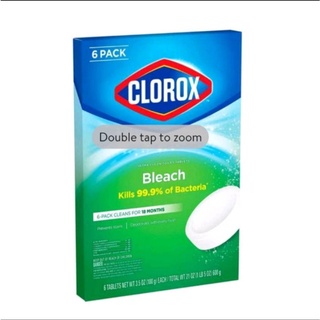 🔥พร้อมส่ง🔥 Clorox ก้อนทำความสะอาดชักโครก ใช้แล้วไม่ต้องขัด ของแท้ 100%