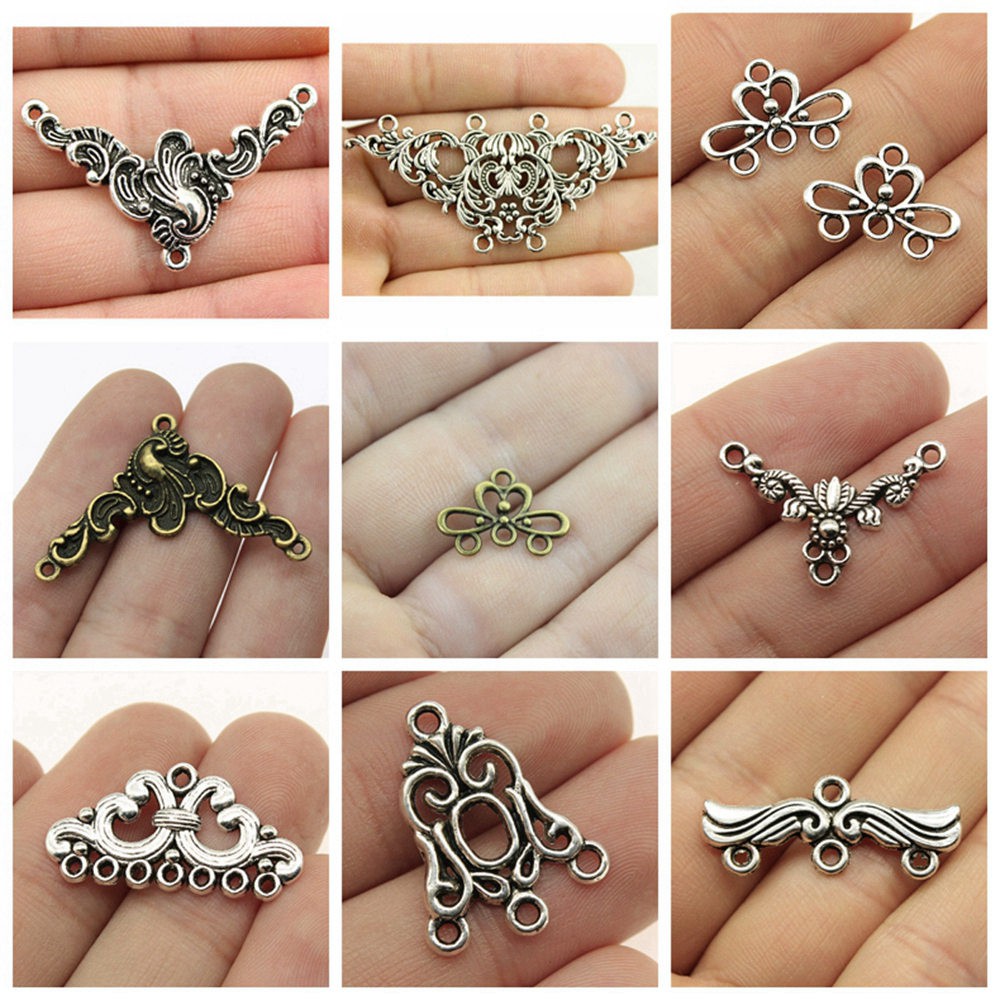 Xiangyun ต่างหูเชื่อมต่อ Charms สําหรับเครื่องประดับทําทําด้วยมือ Diy