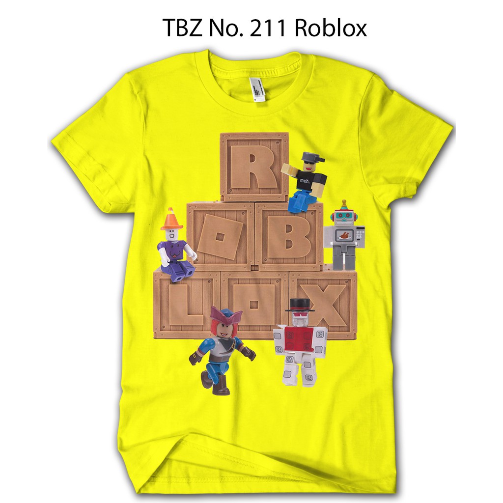 Katun Original Premium Cotton ADULT Roblox Toys Series เสื้อผ้า