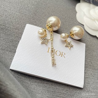 พร้อมส่ง Dior ของแท้ขนาดของเครื่องประดับไข่มุก เงินแท้พร้อมcharms ส่งเป็นของขวัญให้แฟนหรือเนื่องในโอกาสวันเกิด !