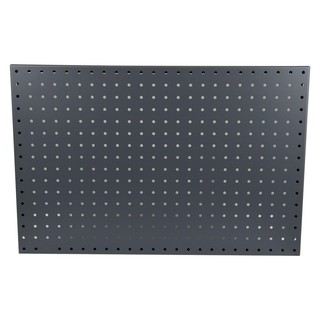 แผ่นชั้นกระดานพีอีจีบอร์ด 60x1.5x40 ซม. สีเทาPEGBOARD 60X1.5X40 CM GRAY