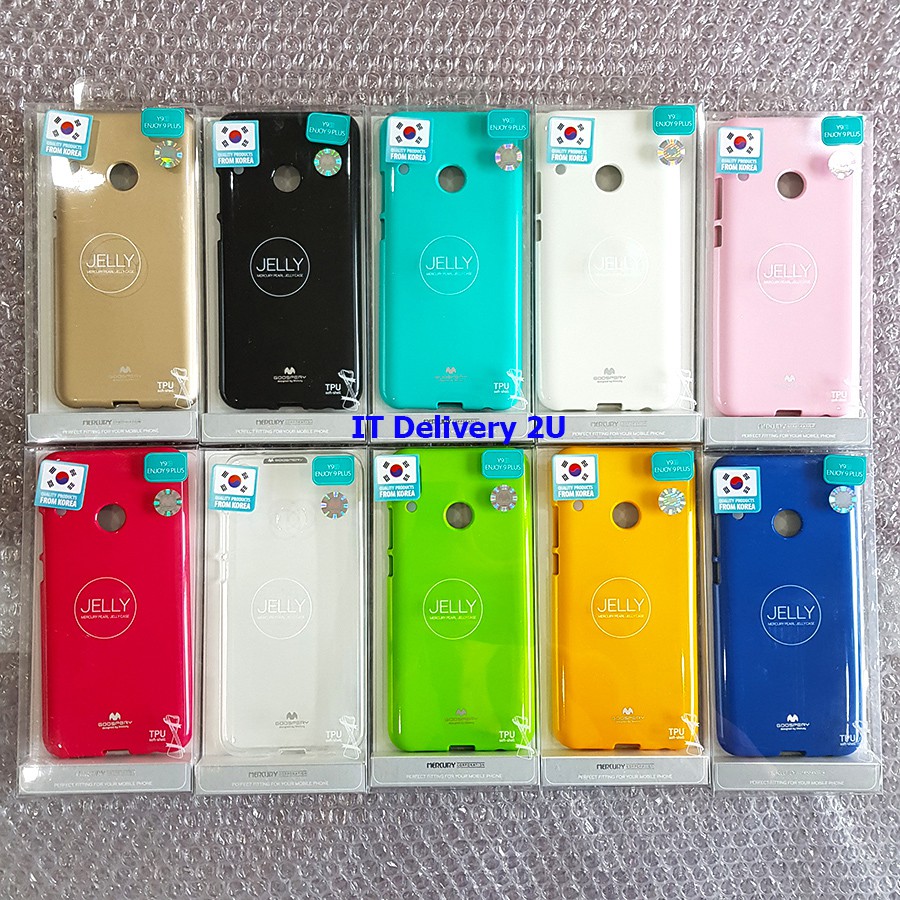 Mercury เคส Huawei Y7 (2019) / Y9 Prime / Y9 (2019) รุ่น GOOSPERY Pearl Jelly Case TPU แบบนิ่ม ของแท