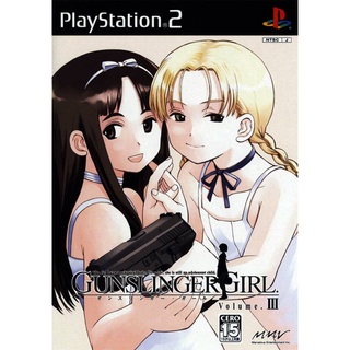 Gunslinger Girl Volume. III (Japan) PS2 แผ่นเกมps2 แผ่นไรท์ เกมเพทู