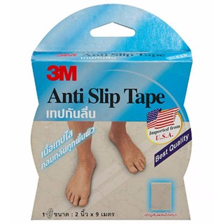 3M เทปกันลื่นใส ชนิดม้วน 2" X 9 ม. ANTI-SLIP TAPE CLEAR 2"X9M.