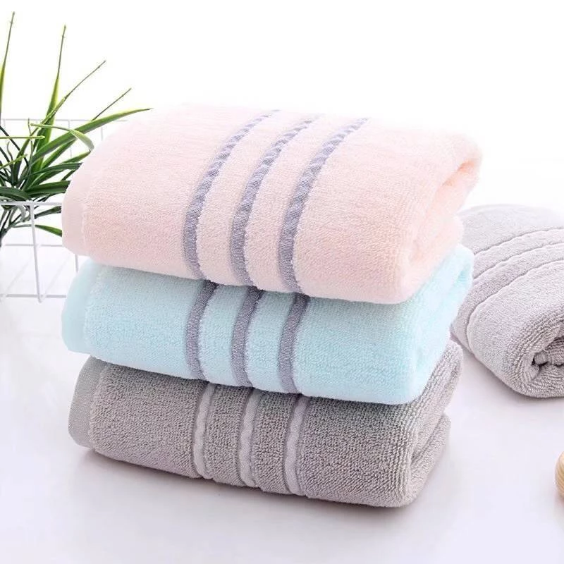 M2 ผ้าเช็ดตัว ขนาดใหญ่ เนื้อผ้าหนาอย่างดี cotton100%(70*140cm)