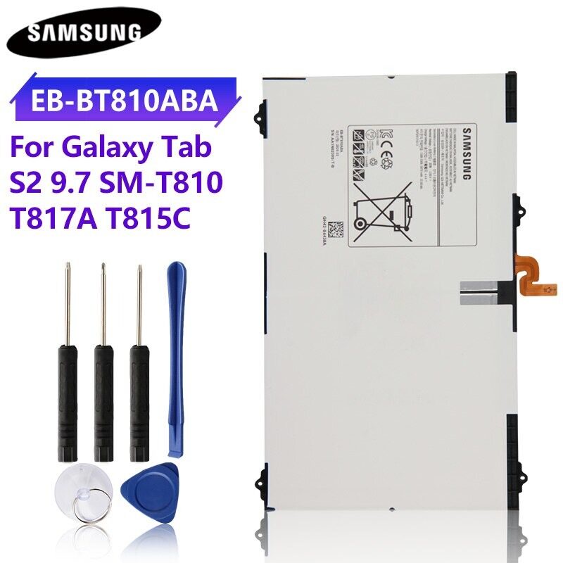 แบตเตอรี่EB-BT810ABE EB-BT810ABAสำหรับSamsung GALAXY Tab S2 T810 SM-T815C SM-T817A/V/W/T T819C t813 
