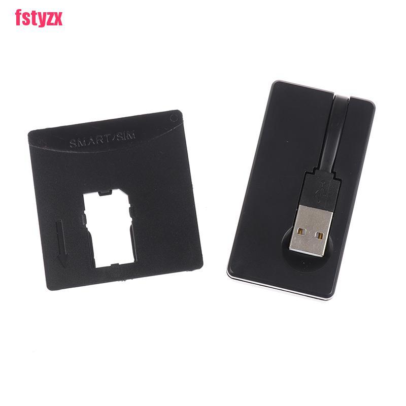 Fstyzx Usb 2 . 0 เครื่องอ่านการ์ดหน่วยความจําสําหรับ Id Power Sim ...