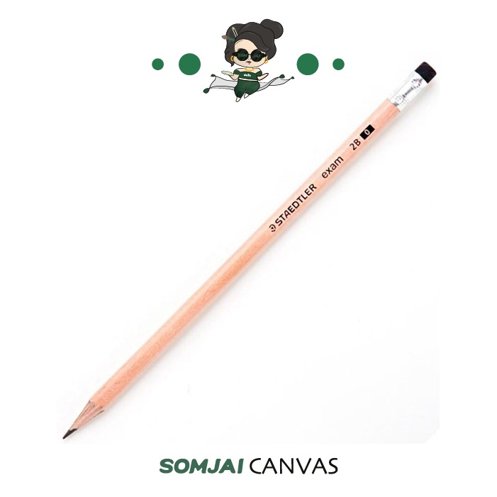 Staedtler Exam ดินสอไม้ ความเข้มระดับ 2B รุ่น 132 40N C12 บรรจุ 12 แท่ง/กล่อง - รูปที่ 2