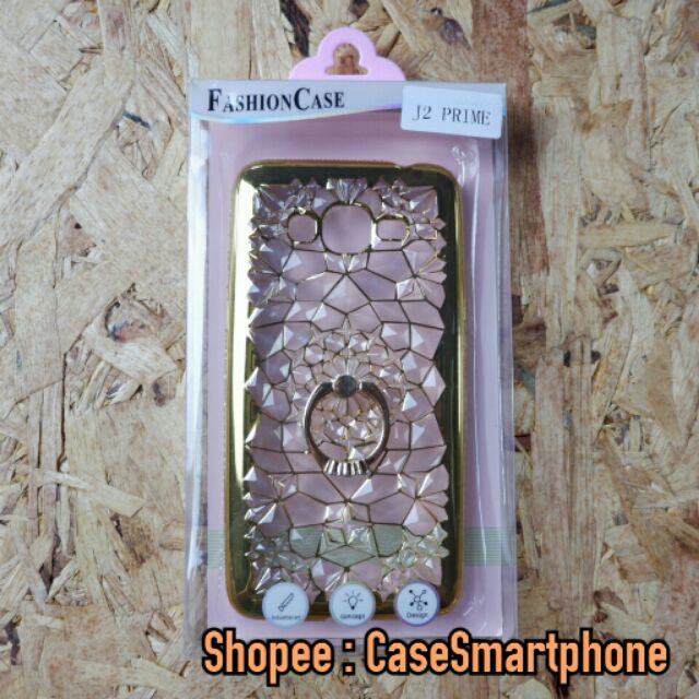เคส J2 PRIME : GRAND PRIME เคสขอบเพชร 3D💕j2prime grandprime samsung