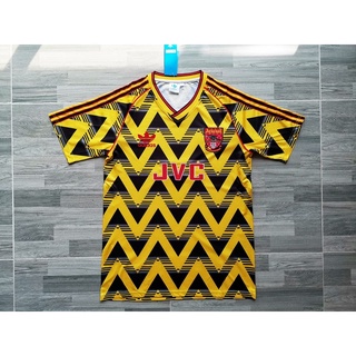 ARSENAL retro away kit 1991-93 เสื้ออาร์เซนอล กล้วย ย้อนยุค 1991-93