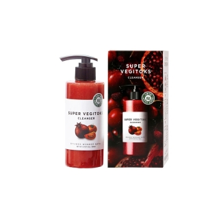 โปรโมชั่น : พร้อมส่ง Wonder Bath Super Vegitoks Cleanser Red 200ml. EXP.2023