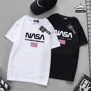 🚀เสื้อ NASA ตัวละ 100 ขาว-ดำ🚀