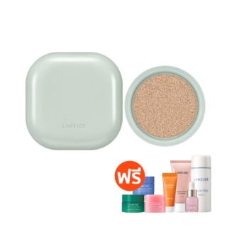 LANEIGE NEO Cushion Matte SPF 42 PA+++ (15g. + Reill) (โปรของแถมเฉพาะวันที่ 5-6 พ.ค. 65) ลาเนจ นีโอ คุชชั่น สูตรแมตต์ ตลับจริง + รีฟิล เนรมิตผิวเนียนสวย