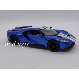 รถโมเดลเหล็ก 2017 Ford GT with printing