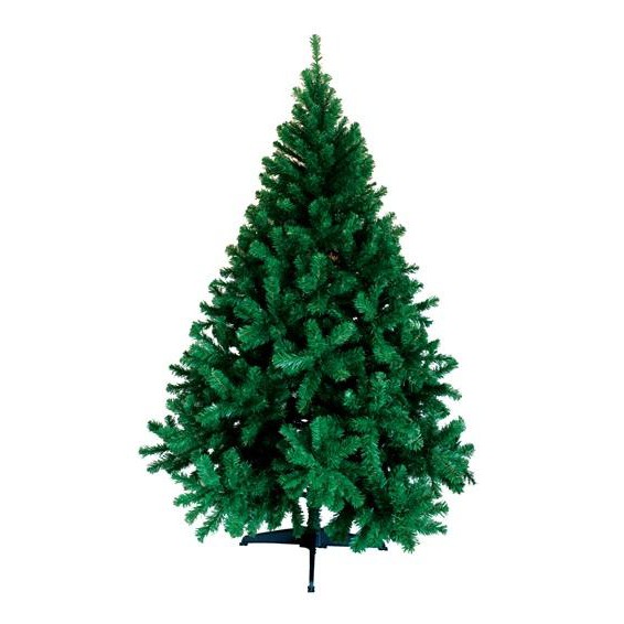 ต้นคริสต์มาสปลอม ต้นคริสมาส คริสมัส คริสมาสต์ ขนาด 8 ฟุต ขาพลาสติก สีเขียวChristmas tree X-mas DIY 8