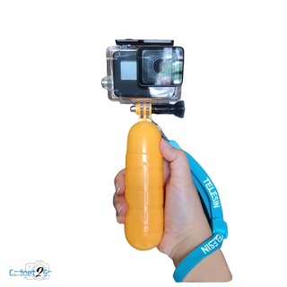 ทุ่นลอยน้ำ GoPro ยี่ห้อ Telesin สินค้าผลิตจากวัสดุคุณภาพดี แถมฟรี!! สายคล้องมือ