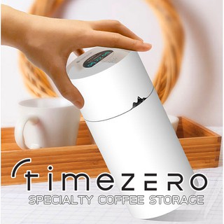 TimeZERO  ที่เก็บเมล็ดกาแฟสุญญากาศระบบสัมผัส ณวัฒกรรมการคงสภาพเมล็ดกาแฟที่ดีที่สุดในขณะนี้ fellow atmos