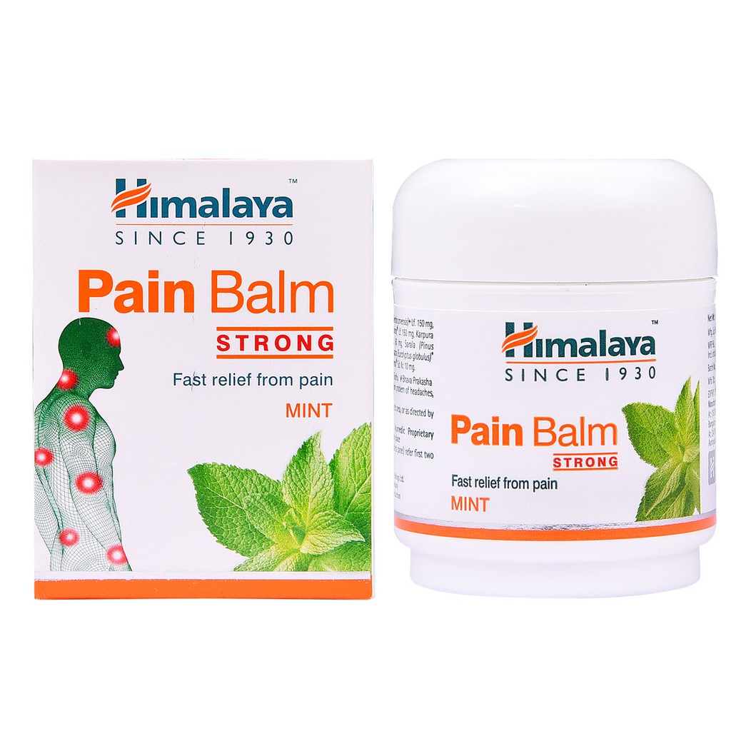 Himalaya Pain Balm 45 g  เนื้อบาล์มสีขาวออกเหลือง