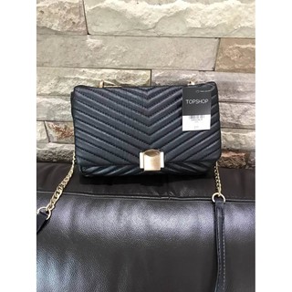 TOPSHOP OBI QUILTED CROSSBODY BAG