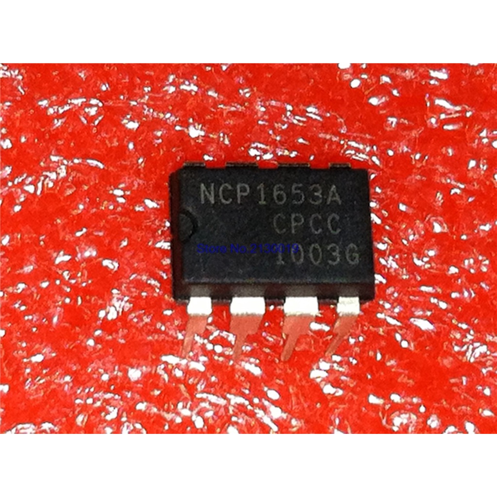 อะไหล่ชิพ Ncp 1653 A Ncp 1653 1653 Dip - 8 In 10 ชิ้น / ชุด