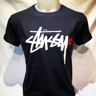 เสื้อยืดแฟชั่น Stussy Unisex’s T-Shirt 💯%Cotton No.30 (Premium Quality) @mrtime699