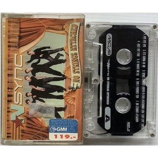 Cassette Tape เทปคาสเซ็ตเพลง Nsync อัลบั้ม No Strings Attached ลิขสิทธิ์