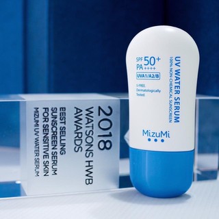 Mizumi UV Water Serum สีฟ้า