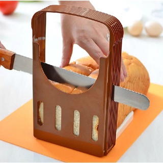 ที่หั่นขนมปัง แท่นตัดขนมปัง พับเก็บได้ แท่นรองตัดขนมปัง Bread Slicer